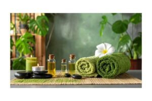 aromatherapy warm oil body massage